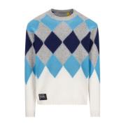 Grå Cashmere Uld Sweater AW22