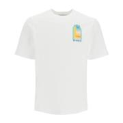 Regnbuebue Grafisk Print T-shirt