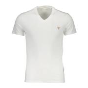 Slim Fit V-Hals Logo T-shirt