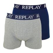 Sporty Boxer Trunks 2-Pack Basic Logo