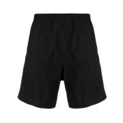 Sort nylon badeshorts med Ami de Coeur