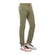 Grøn Chino Bukser Slim Fit