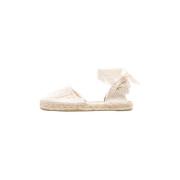 Macramé Bomuld Espadrilles Slip-On Sko