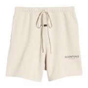 Essentials Sweatshort Stone/Oat Begrænset Oplag