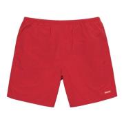 Rød Nylon Badeshorts Limited Edition