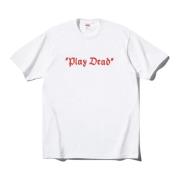 Eksklusiv Play Dead Tee Hvid