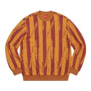 Tekstureret Stribet Crewneck Sweaters