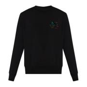 Sweatshirt med logo