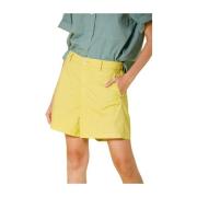 Hyggelige Chino Bermuda Shorts Gul