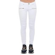 Chic Biker Stretch Denim Jeans