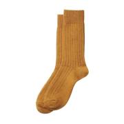 Ribbed Crew Socks