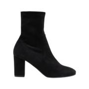 Stræk Suede Bootie Sort