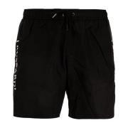 Herre Trendy Sorte Badeshorts