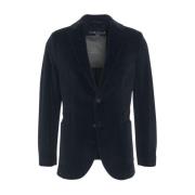 Blå Blazer AW24 Herremode