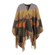 Navajo Stil Poncho