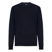 Crew Neck Jumper i superfine merinould