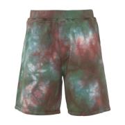 Grøn Tie-Dye Shorts SS22