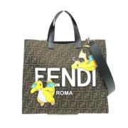 Pre-owned Canvas fendi-tasker