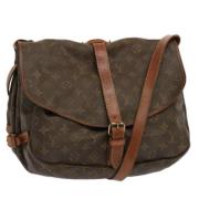 Pre-owned Canvas louis-vuitton-tasker