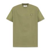 T-shirt med logo patch