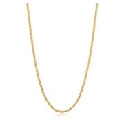 Mens Squared Gold Chain