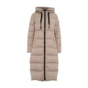 Beige AW23 Kvinders Dunjakke