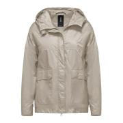 Glanznylon kort parka