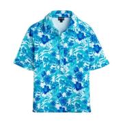 Tahiti Flowers Polo Shirt til kvinder