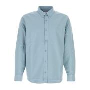 Powder Blue Oxford Bolton Skjorte