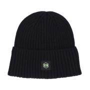 Klassisk Logo Beanie Hat Sort/Gul