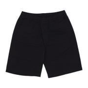 Sorte Jogger Shorts med Lommer