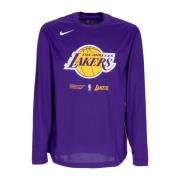 Lakers Langærmet T-shirt Lilla/Gul