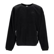 Sherpa Crewneck Sweatshirt Sort