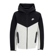 Tech Fleece Zip Hoodie Mørk Grå Melering