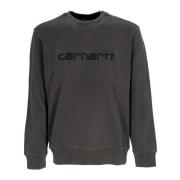 Sort Letvægts Crewneck Sweatshirt