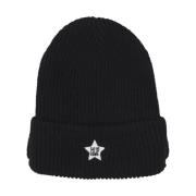 Sort Visor Beanie Hat