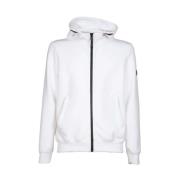 Elegant hvid Tech Fabric Hoodie