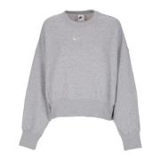 Croppede Crewneck Sweatshirt Phoenix Fleece