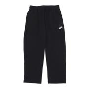 Club Fleece Cropped Pant Sort/Hvid