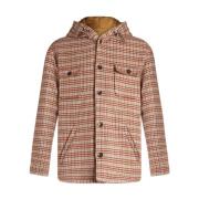 Tartan Check Hooded Shirt