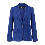 Cord Blazer Klassisk Stil