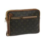 Pre-owned Canvas louis-vuitton-tasker