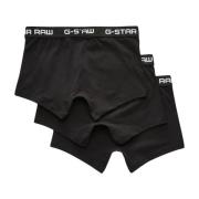 Klassisk Jersey Stretch Trunks Shorts Pakke