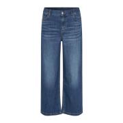 Basic Denim Wide Leg Jeans