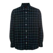 Komfort Flannel Skjorte Ternet Button-down