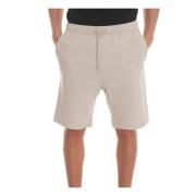 Stræk Fleece-Bomuld Bermuda Shorts