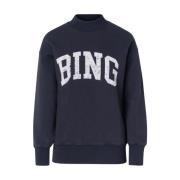 Navy Sweatshirt Bradie Bing Style