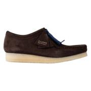 Klassiske Wallabee Moccasins i Brun Ruskind