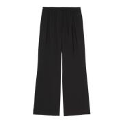 Culottes med bred elastik i taljen