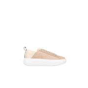 Beige Wembley Sporty Elegance Sneakers